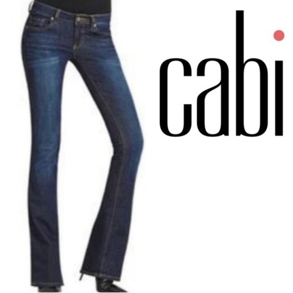 CAbi Denim - Cabi Mid Rise Dark Wash Bootcut Jeans 6